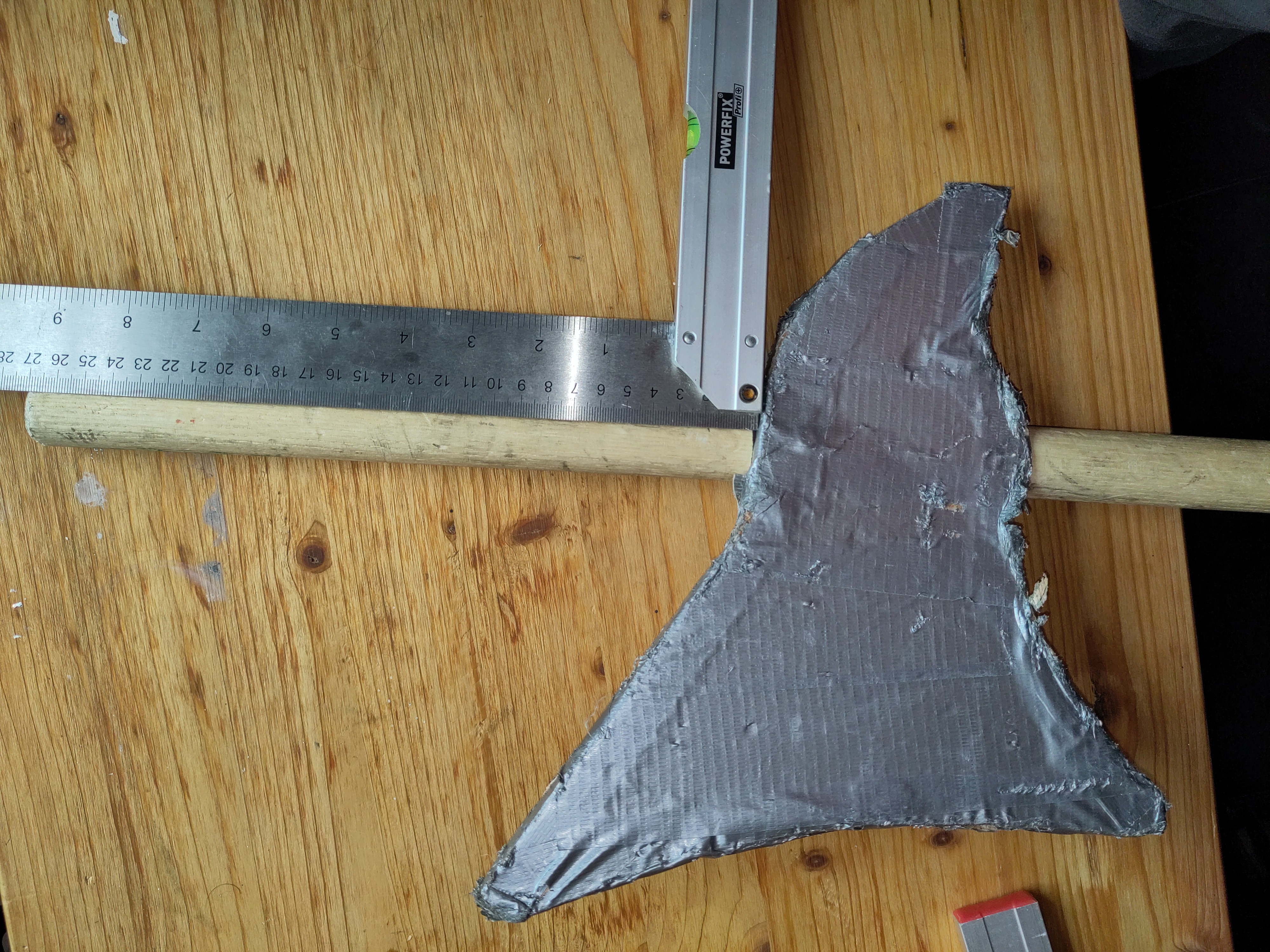 hauteur lame hallebarde