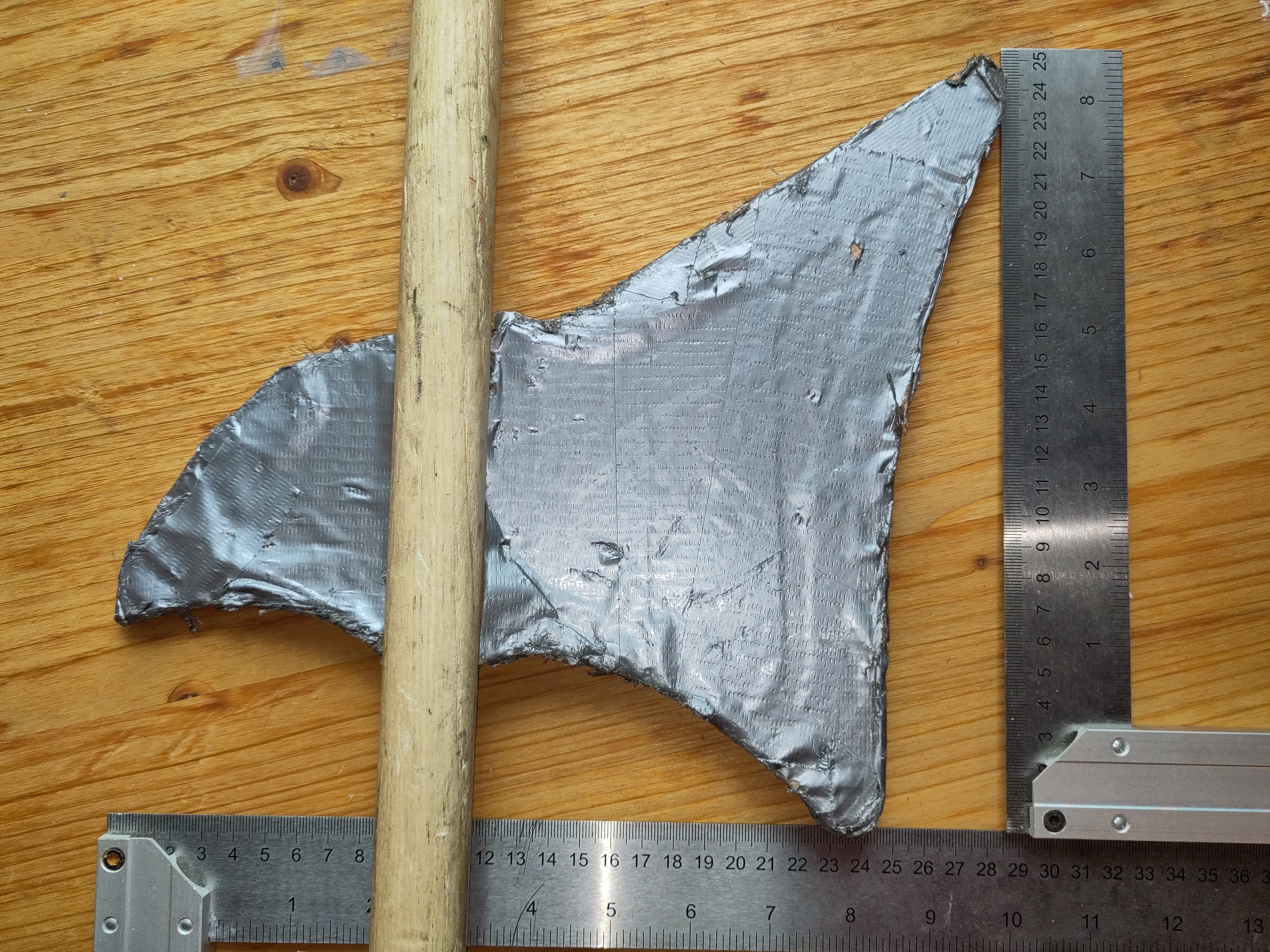 mesures lame hallebarde